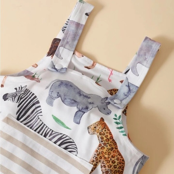Baby Zoo Animal Overalls - Picture 3 of 7
